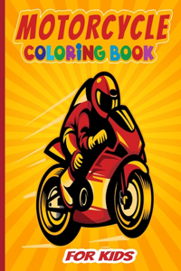 Motorcycle Coloring Book For Kids