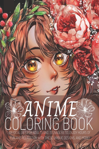 Anime Coloring Book