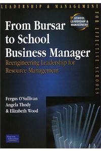 From Bursar To School Business Manager