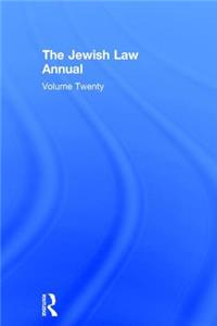 Jewish Law Annual Volume 20