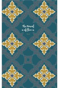 Undated Planner - Diary - Journal - Rumi - Teal Tiles