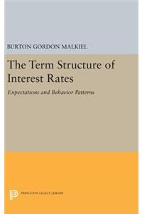 Term Structure of Interest Rates