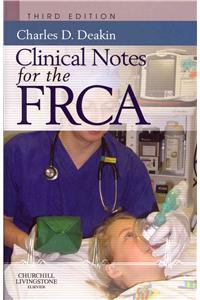 Clinical Notes for the FRCA