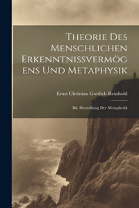 Theorie Des Menschlichen Erkenntnissvermögens Und Metaphysik