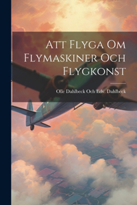 Att Flyga Om Flymaskiner Och Flygkonst