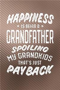 Happiness Is Being A Grandfather Spoiling My Grandkids That's Just Payback