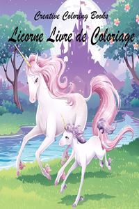 Licorne Livre de Coloriage