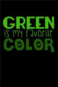 Green Is My Favorite Color