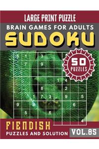 Fiendish Sudoku Large Print