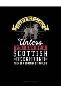 Always Be Yourself Unless You Can Be a Scottish Deerhound Then Be a Scottish Deerhound