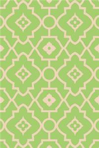 Morrocan Design College Ruled Notebook