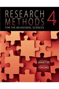 Research Methods for the Behavioral Sciences