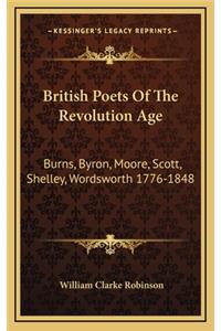 British Poets of the Revolution Age