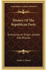 History Of The Republican Party
