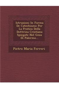 Istruzioni in Forma de Catechismo Per La Pratica Della Dottrina Cristiana Spiegate Nel Gesu Di Palermo...