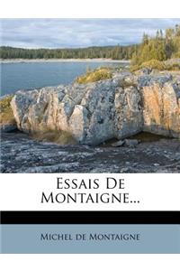 Essais de Montaigne...