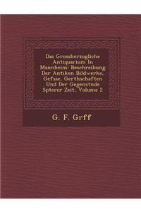 Grossherzogliche Antiquarium In Mannheim