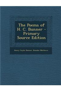 The Poems of H. C. Bunner