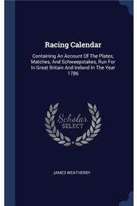 Racing Calendar