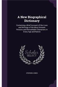A New Biographical Dictionary