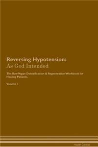 Reversing Hypotension