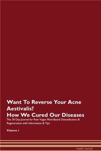Want To Reverse Your Acne Aestivalis? How We Cured Our Diseases. The 30 Day Journal for Raw Vegan Plant-Based Detoxification & Regeneration with Information & Tips Volume 1