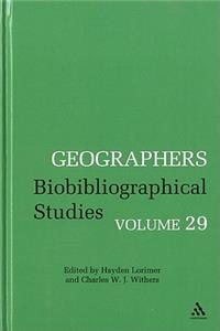 Geographers Volume 29