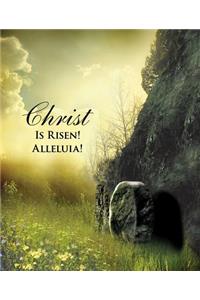 Christ Sunrise Easter Bulletin, Large (Pkg of 50)