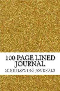 100 Page Lined Journal