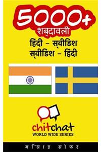 5000+ Hindi - Swedish Swedish - Hindi Vocabulary