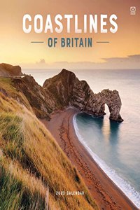Coastline of Britain Square Wall Calendar 2023