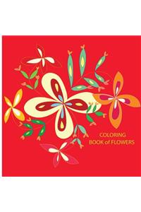 COLORING BOOK of FLOWERS