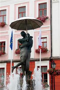 Kissing Students Fountain in Tartu Estonia Journal