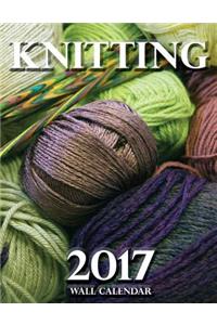 Knitting 2017 Wall Calendar