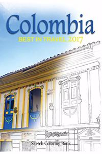 Colombia Sketh Coloring Book