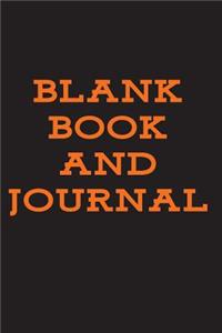 Blank Book And Journal