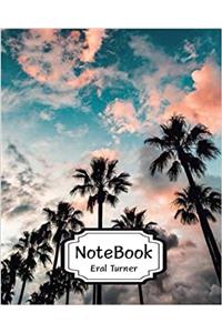 Notebook Coconut Trees