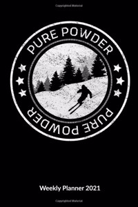Pure Powder Weekly Planner 2021