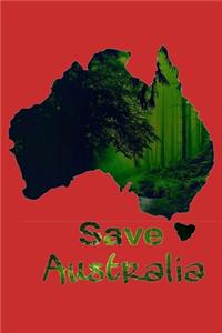 Save Australia Notebook