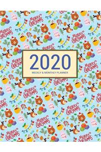 2020 Planner Weekly & Monthly 8.5x11 Inch