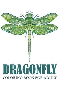 dragonfly coloring books for adult