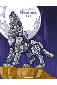 Livro para Colorir de Meninos 1 & 2