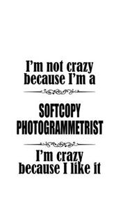 I'm Not Crazy Because I'm A Softcopy Photogrammetrist I'm Crazy Because I like It