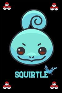 Squirtle - Pokemon Notebook, Pokemon Go, Notebook For Kids, Journal, Diary
