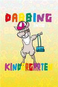 Dabbing Into Kindergarten