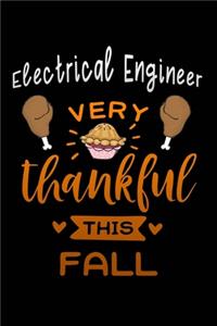 Electrical Engineer very thankful this fall