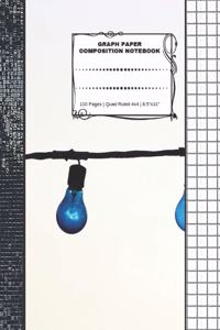 Graph Paper Composition Notebook