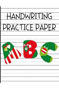 Handwriting Practice Paper ABC