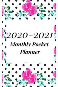 2020-2021 Monthly Pocket Planner