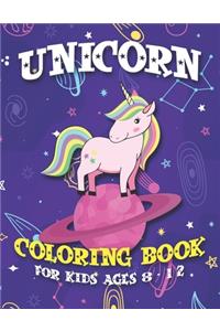 Unicorn Coloring Book: Cute Adorable Unicorns Drawing